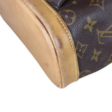 Louis Vuitton Montsouris PM Monogram Corner Close Up