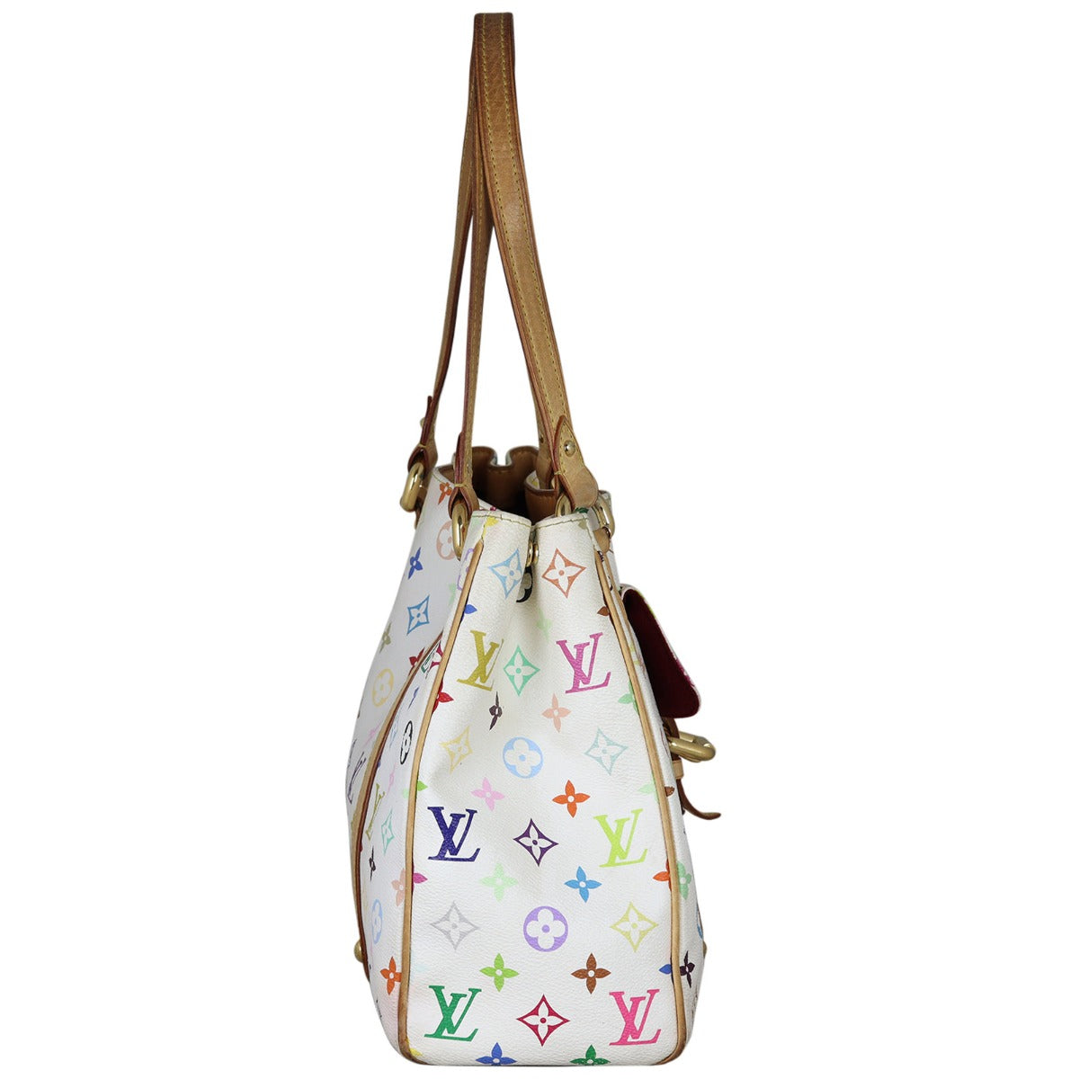Louis Vuitton Aurelia MM Monogram Multicolore Side