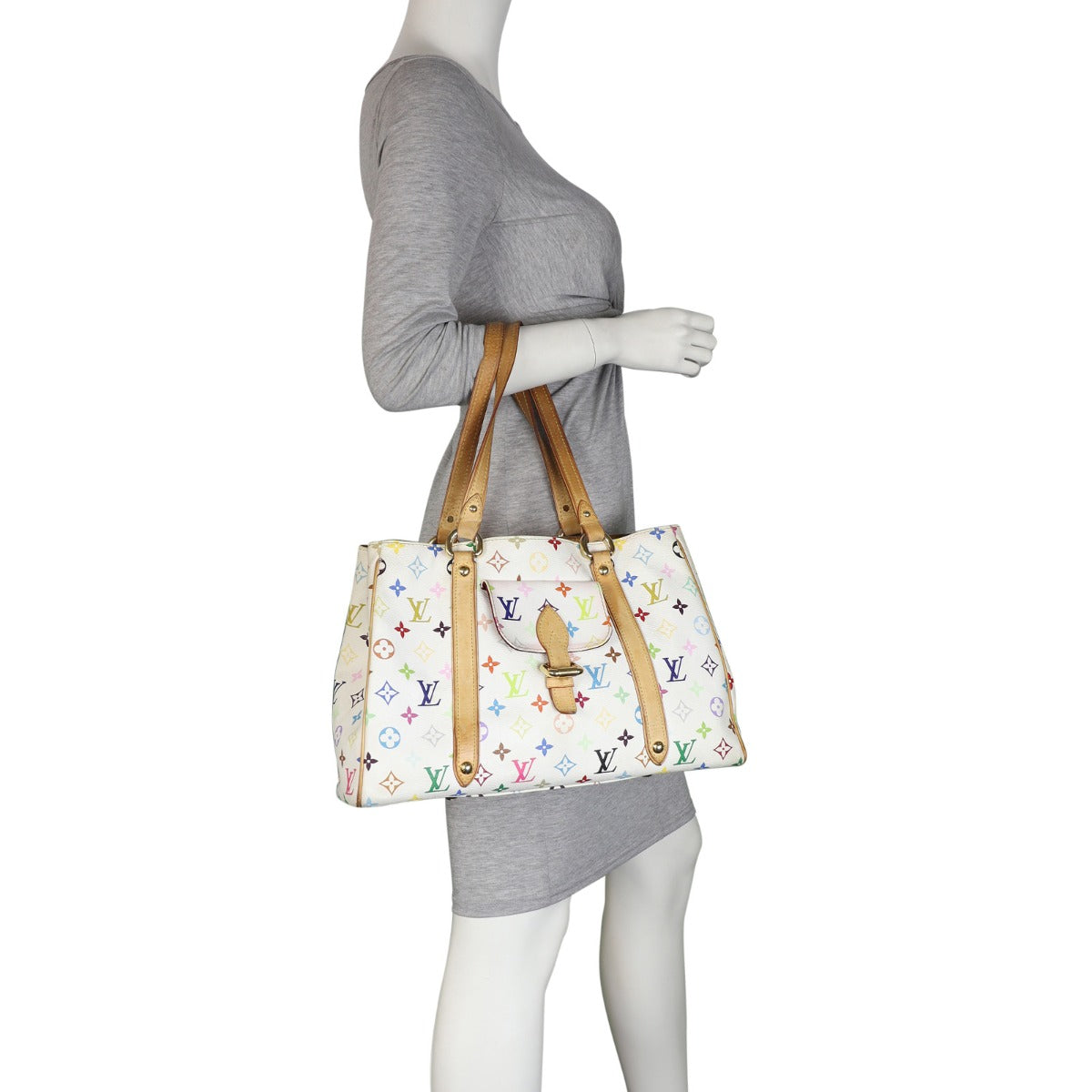 Louis Vuitton Aurelia MM Monogram Multicolore Mannequin