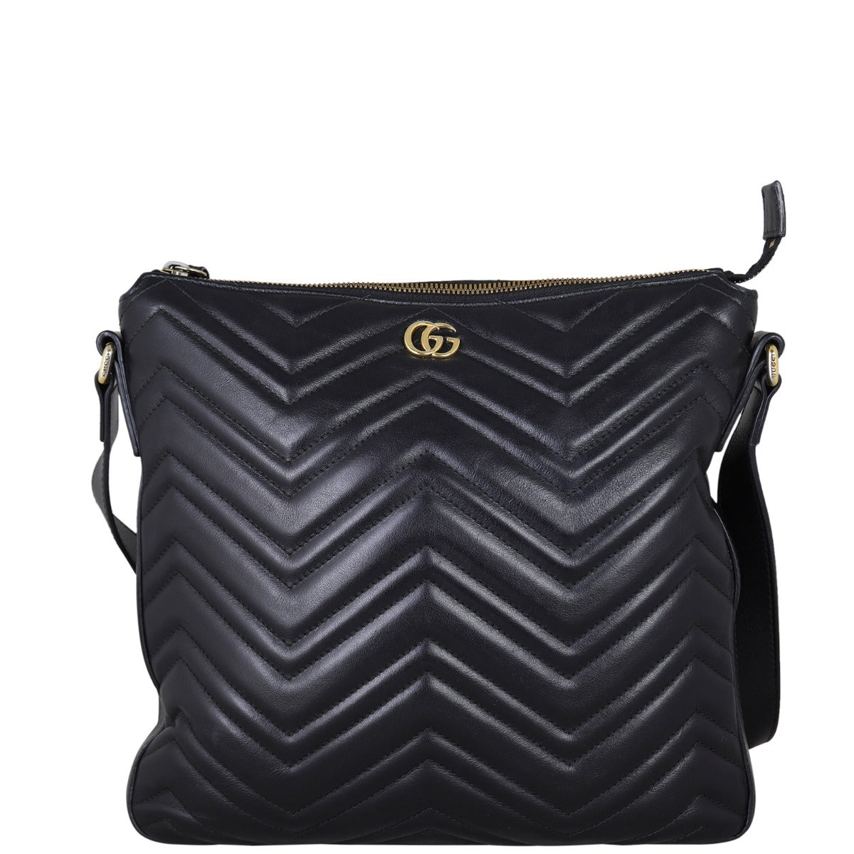 Gucci GG Marmont Matelasse Messenger Bag Front