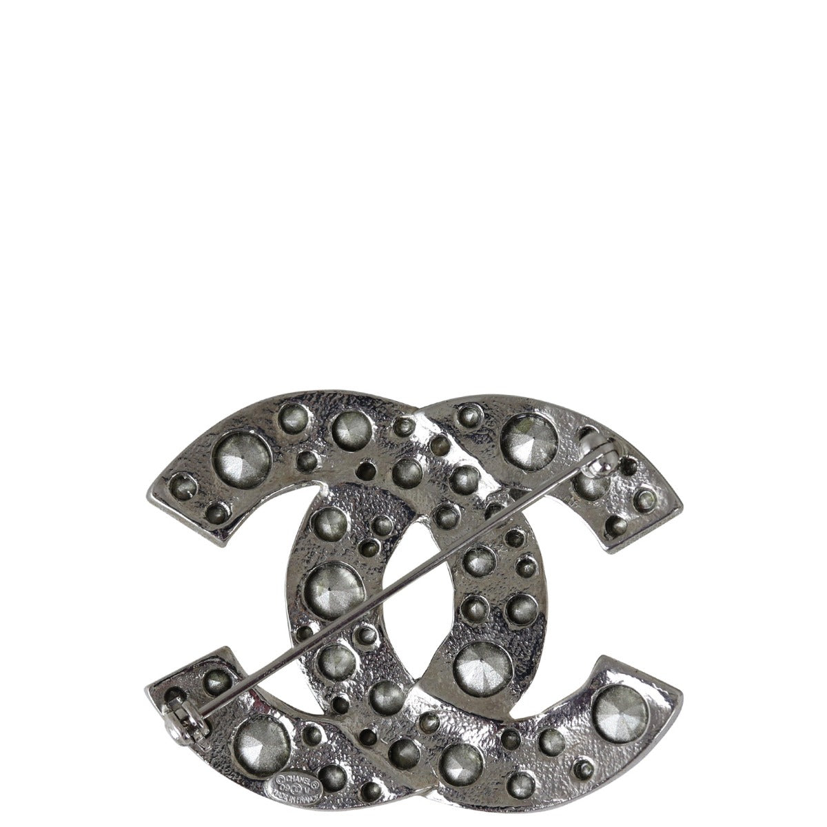 Chanel CC Strass Brooch 