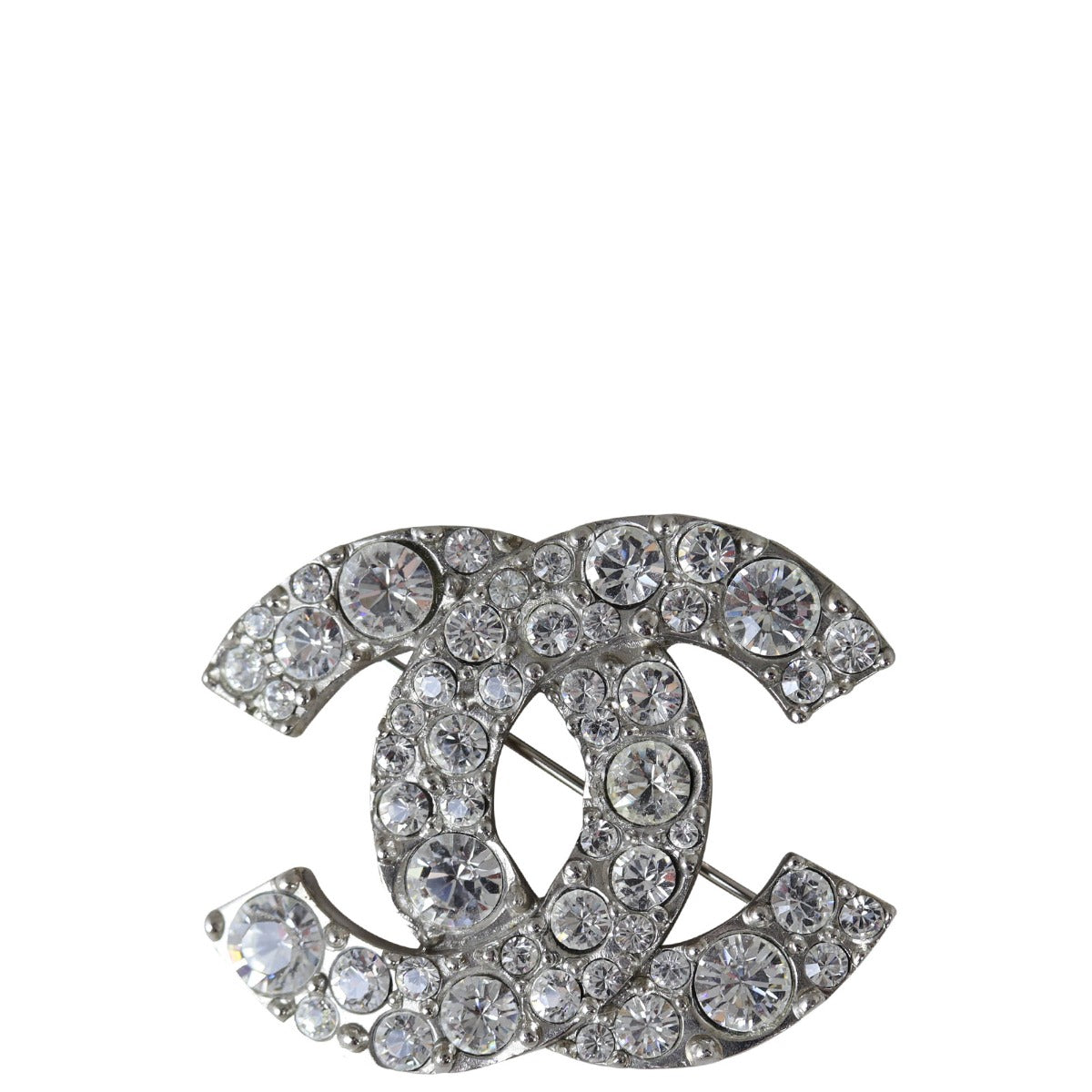 Chanel CC Strass Brooch 
