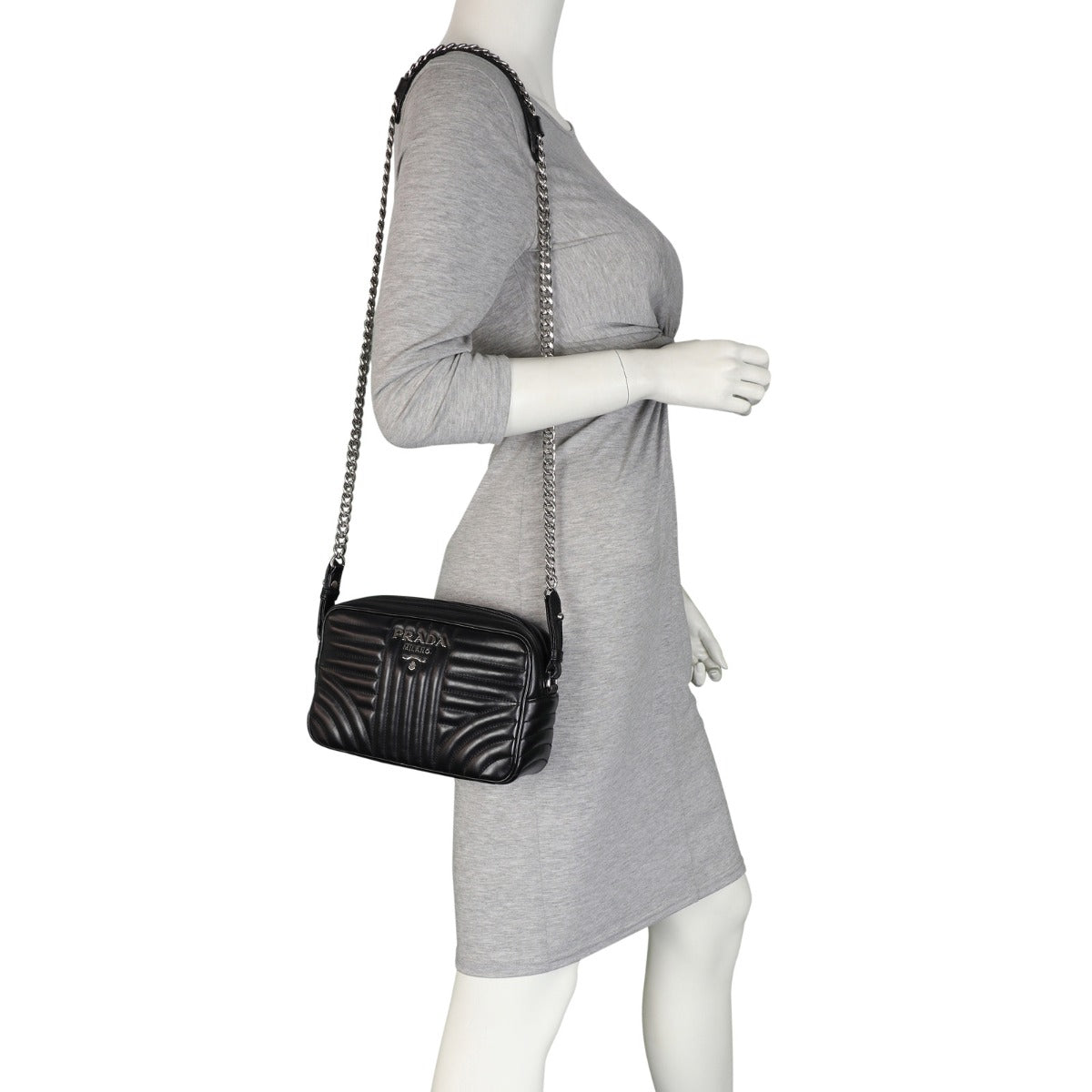 Prada Diagramme Camera Bag Mannequin