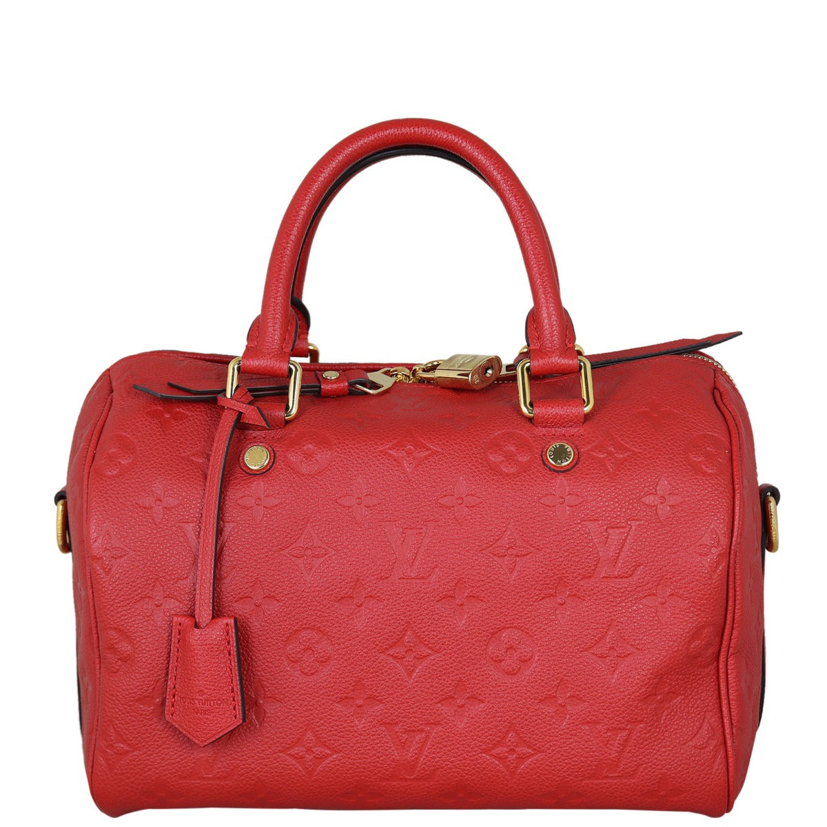 Louis Vuitton Speedy 25 Bandouliere Monogram Empreinte Front