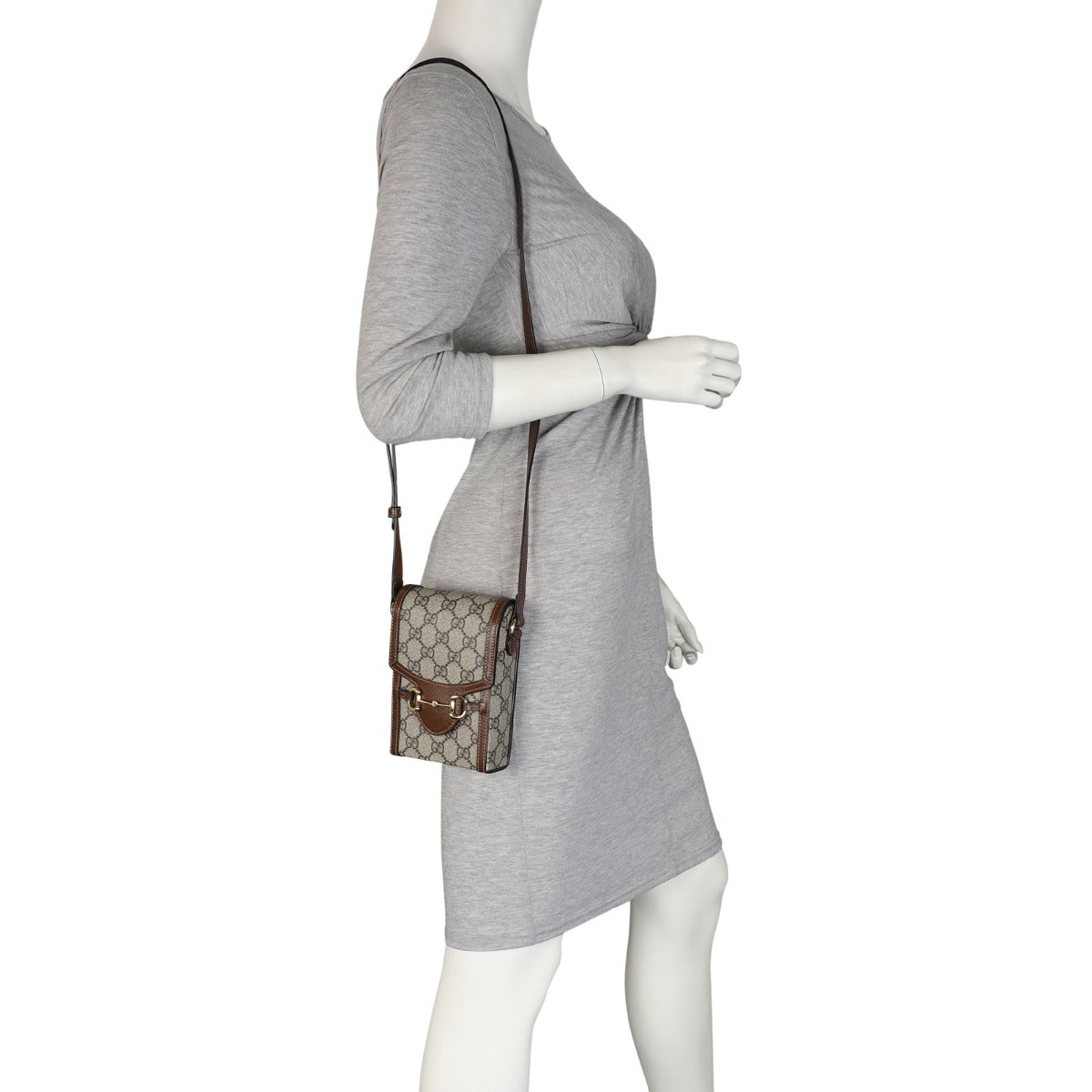 Gucci GG Horsebit 1955 Mini Bag Mannequin