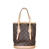Louis Vuitton Petit Bucket Bag Monogram Back