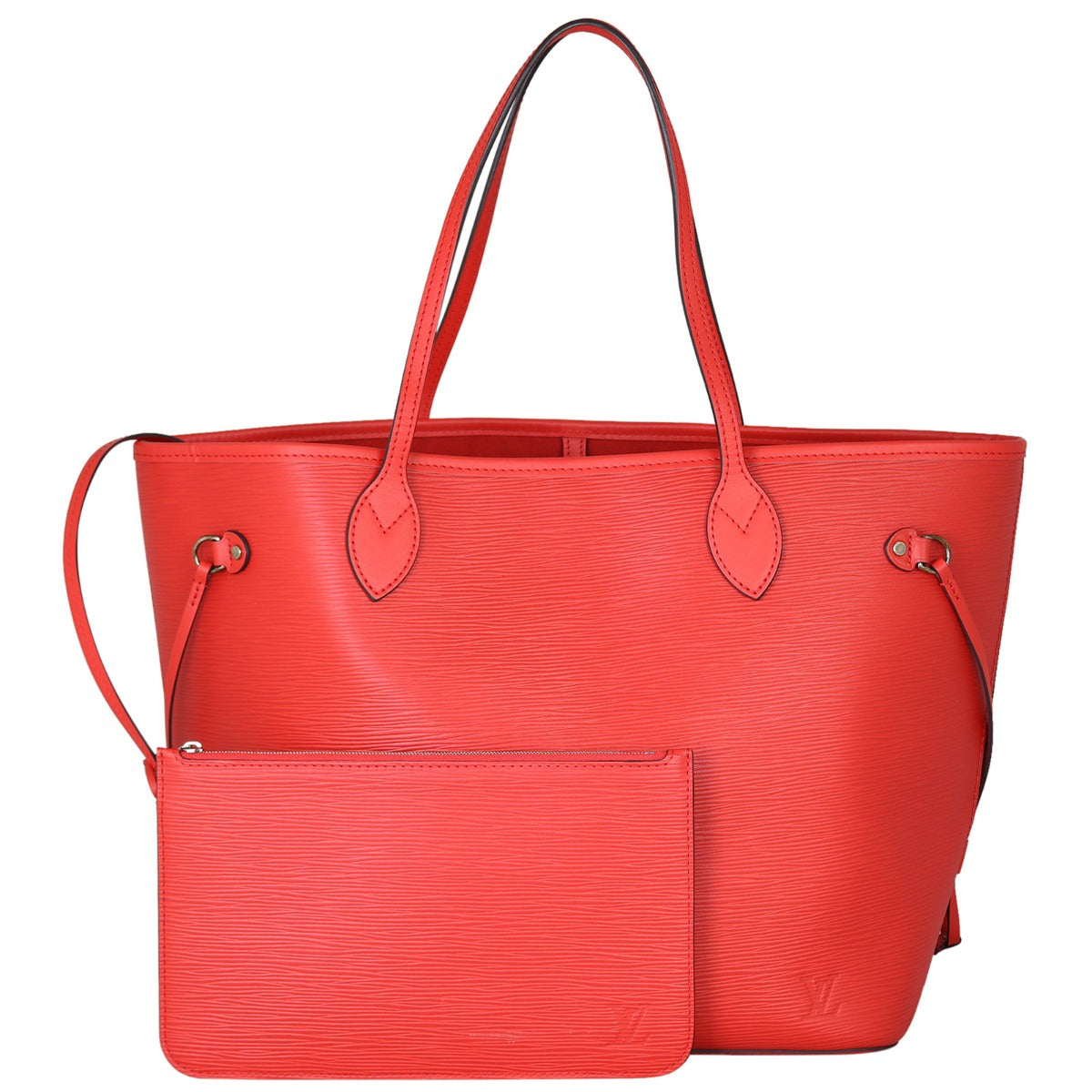 Louis Vuitton Neverfull MM Epi Front With Pouch