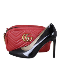 Gucci GG Marmont Small Camera Bag Shoe