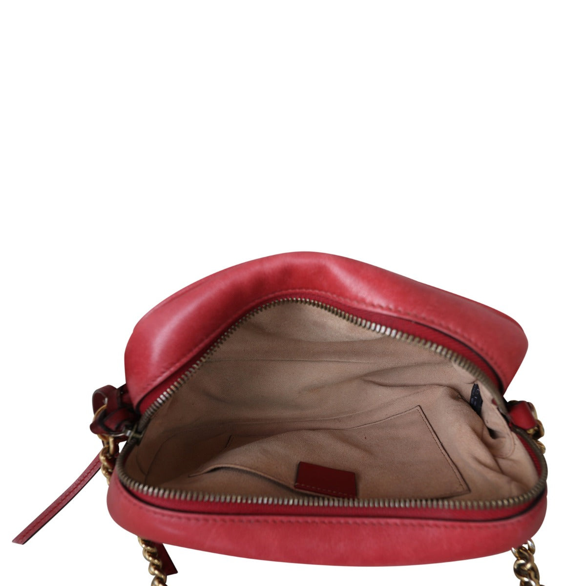Gucci GG Marmont Small Camera Bag Whole Interior