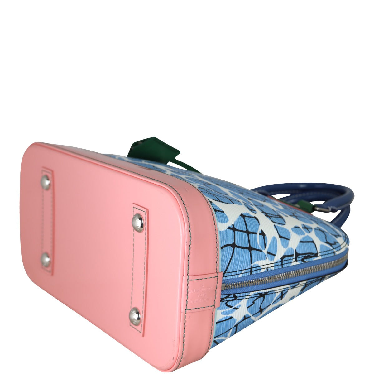 Louis Vuitton Alma PM Epi Aqua Corner Distance