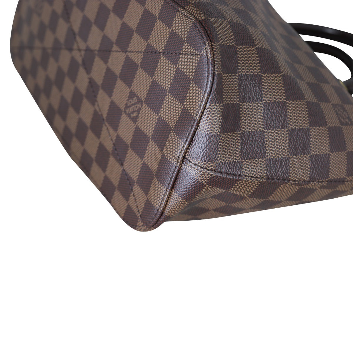 Louis Vuitton Siena Damier Ebene Corner Close  Up