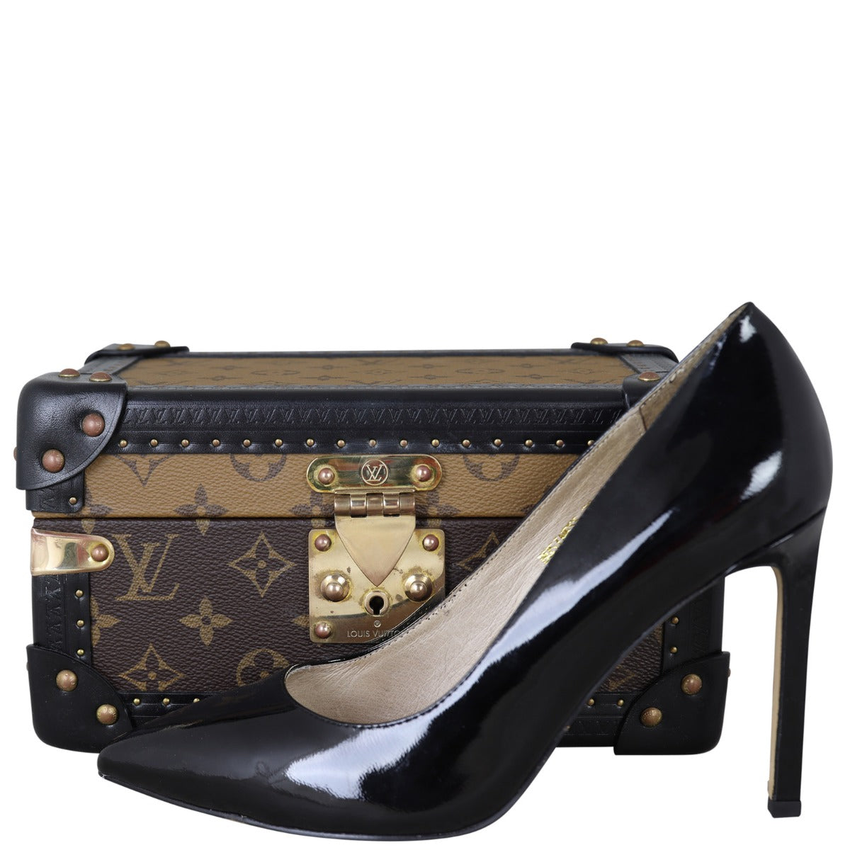 Louis Vuitton Coffret Tresor 24 Monogram Shoe