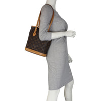 Louis Vuitton Petite Bucket Bag Monogram Mannequin
