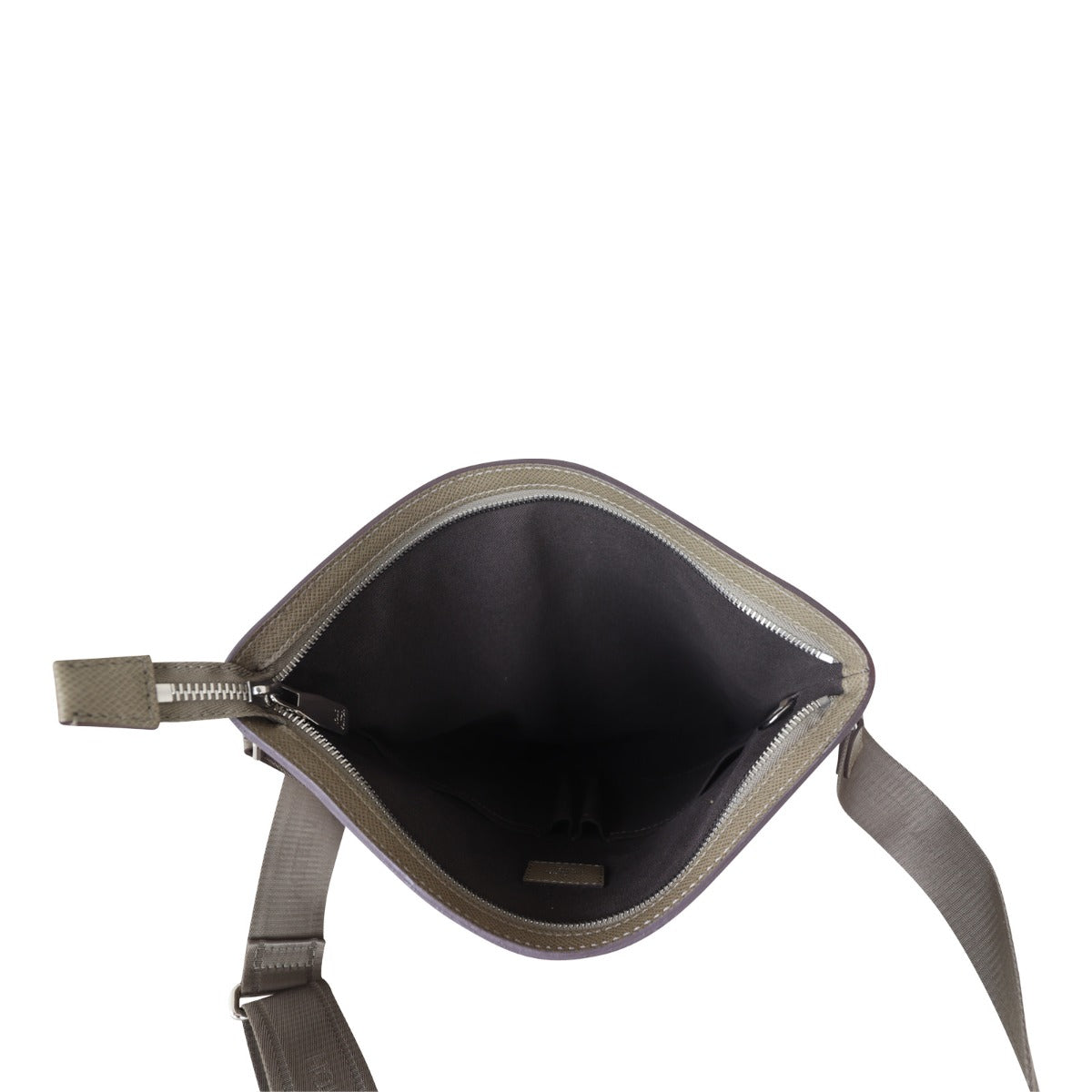 Louis Vuitton Taiga Sasha Messenger Bag (Khaki) Whole Interior