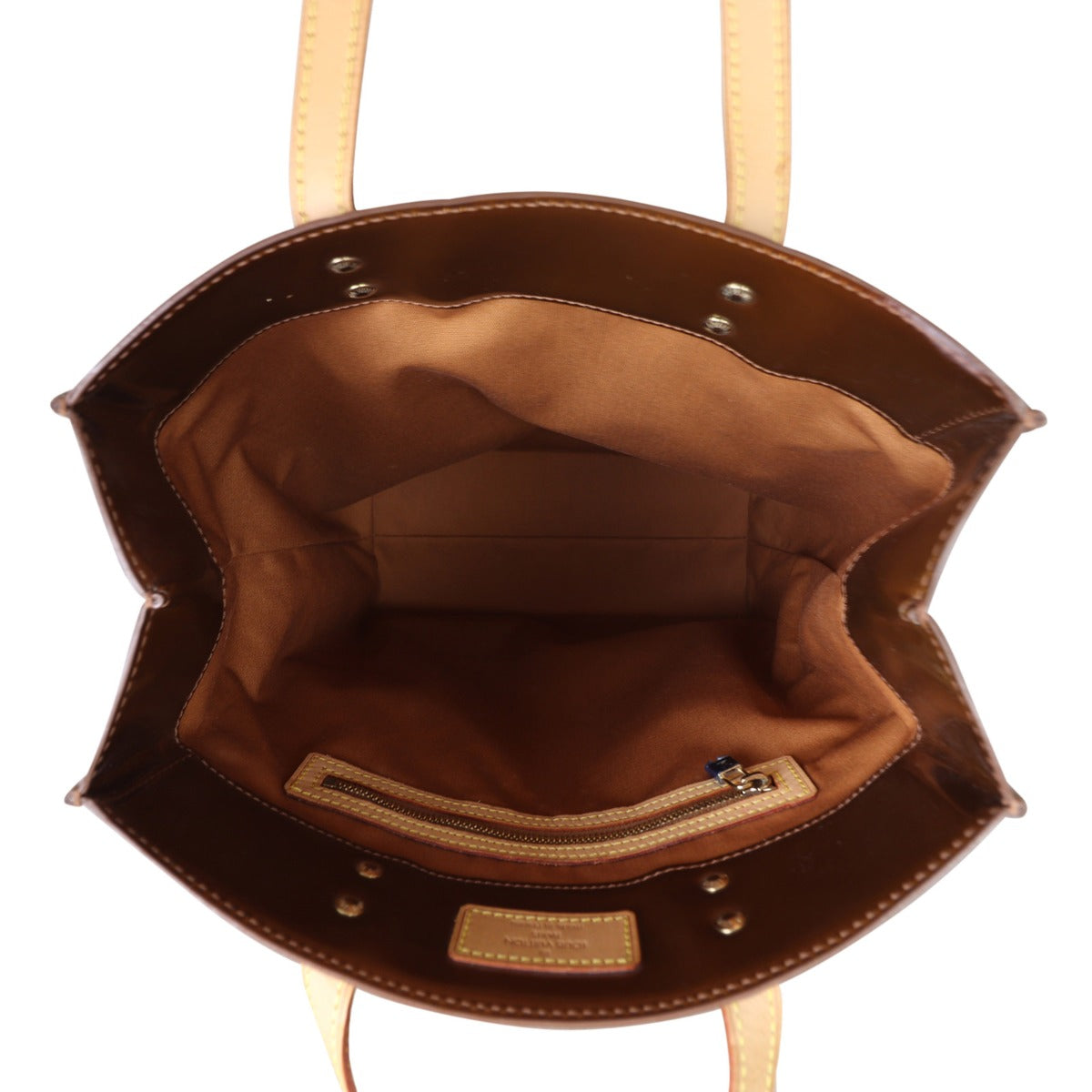 Louis Vuitton Reade MM Vernis Monogram Whole Interior