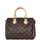 Louis Vuitton Speedy 25 Bandouliere Monogram Back