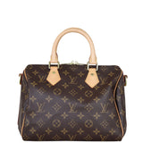 Louis Vuitton Speedy 25 Bandouliere Monogram Front