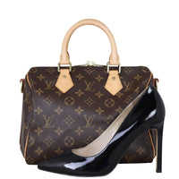 Louis Vuitton Speedy 25 Bandouliere Monogram Shoe