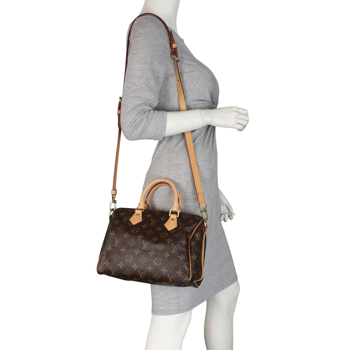 Louis Vuitton Speedy 25 Bandouliere Monogram Mannequin