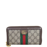 Gucci Ophidia GG Zip Around Wallet Front