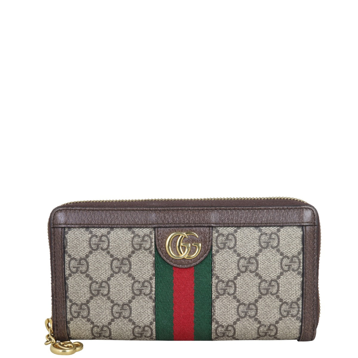 Gucci Ophidia GG Zip Around Wallet Front