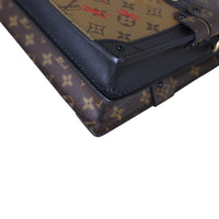 Louis Vuitton Trunk Clutch Monogram Reverse Close Corner