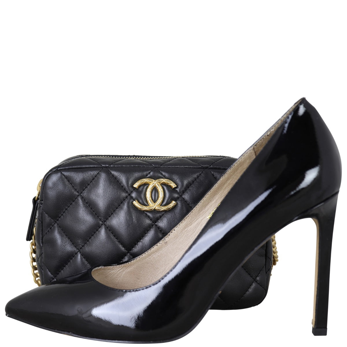 Chanel Mini Camera Case Front with Shoe