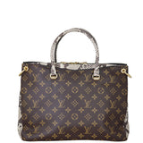 Louis Vuitton Pallas MM Python Back