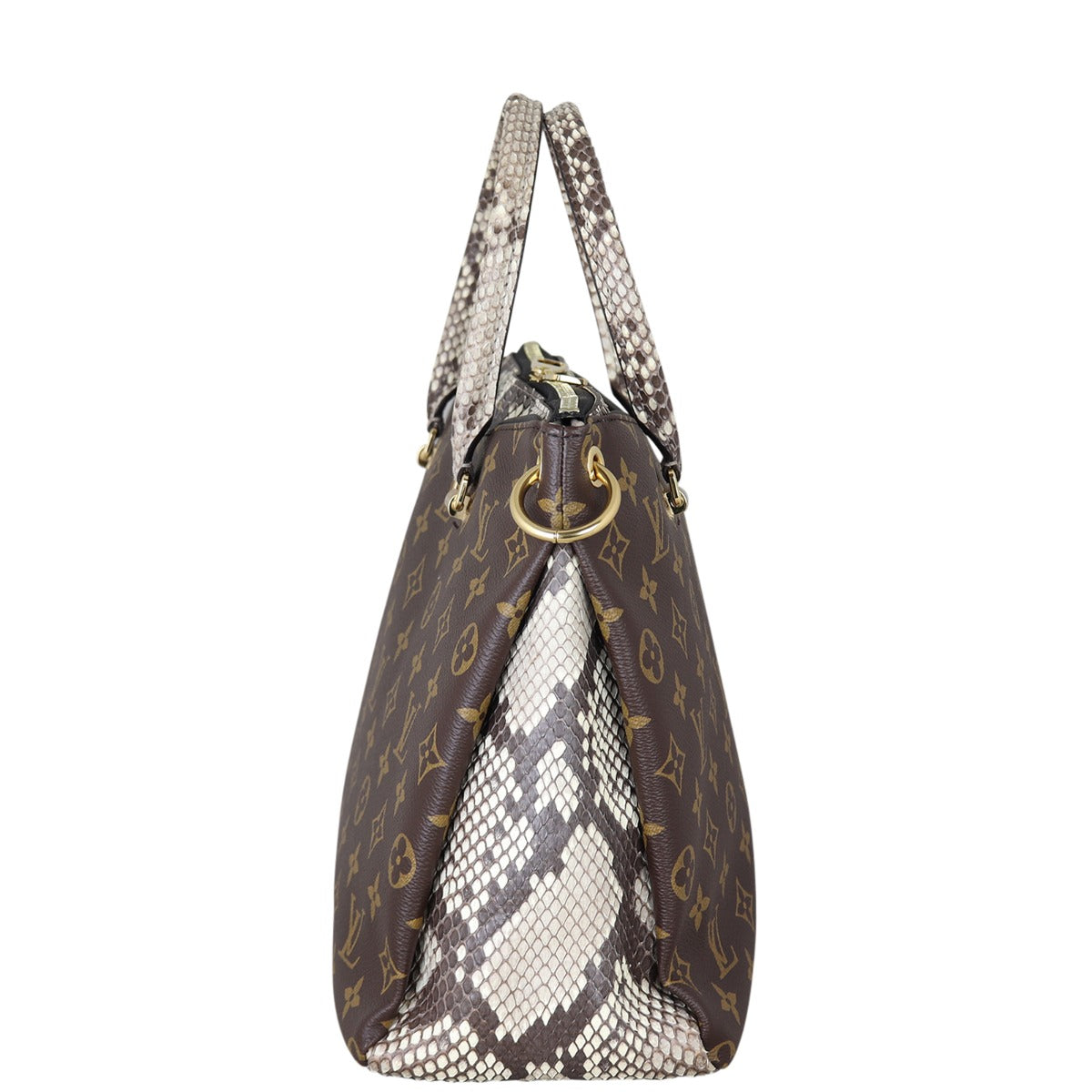 Louis Vuitton Pallas MM Python Side