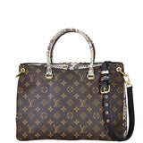 Louis Vuitton Pallas MM Python Front with Strap
