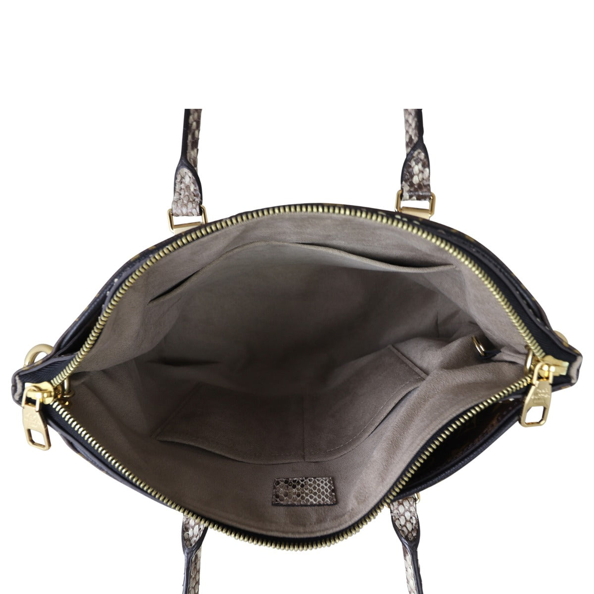 Louis Vuitton Pallas MM Python Interior
