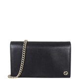 Gucci Betty Chain Wallet Front with Strap