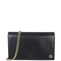 Gucci Betty Chain Wallet Front with Strap