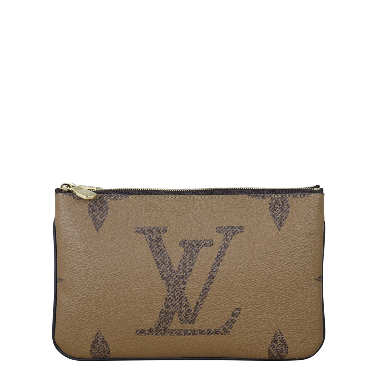 Louis Vuitton Pochette Double Zip Monogram Giant Reverse Front