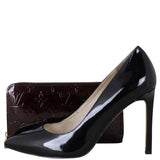 Louis Vuitton Zippy Wallet Monogram Vernis Front with Shoe