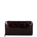 Louis Vuitton Zippy Wallet Monogram Vernis Front