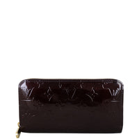 Louis Vuitton Zippy Wallet Monogram Vernis Front