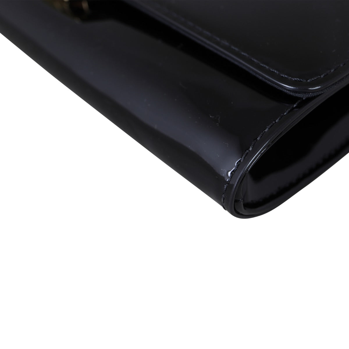 Louis Vuitton Louise Clutch Vernis Close Corner