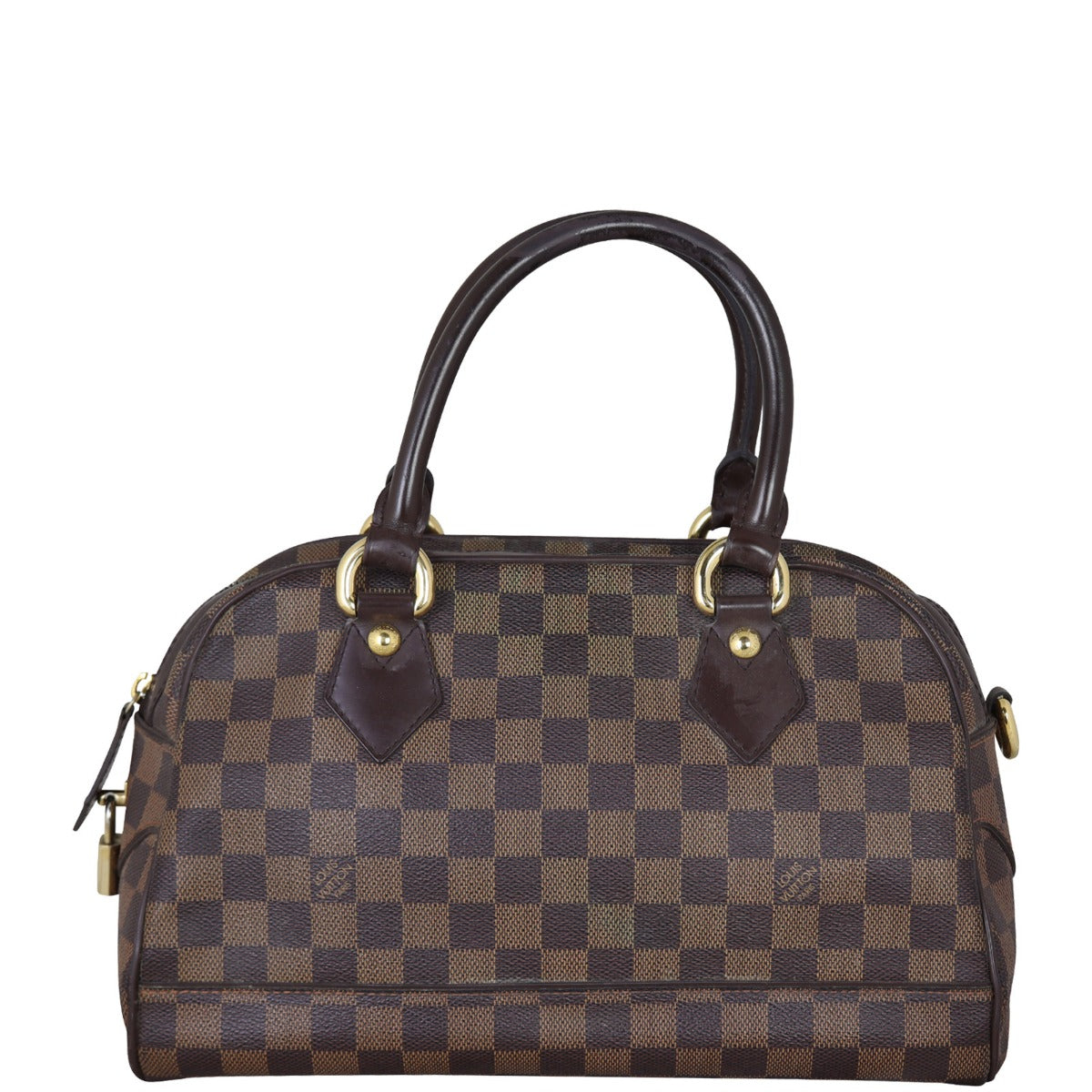 Louis Vuitton Duomo Bowling Bag Damier Ebene Back