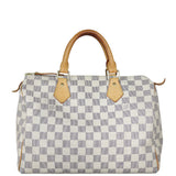 Louis Vuitton Speedy 30 Damier Azur Back