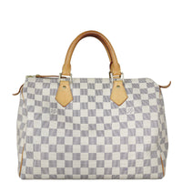 Louis Vuitton Speedy 30 Damier Azur Back