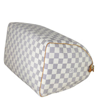 Louis Vuitton Speedy 30 Damier Azur Corner Distance