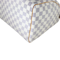 Louis Vuitton Speedy 30 Damier Azur Corner Close Up