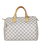 Louis Vuitton Speedy 30 Damier Azur Front