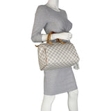 Louis Vuitton Speedy 30 Damier Azur Mannequin