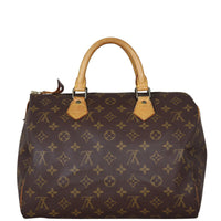 Louis Vuitton Speedy 30 Monogram Back