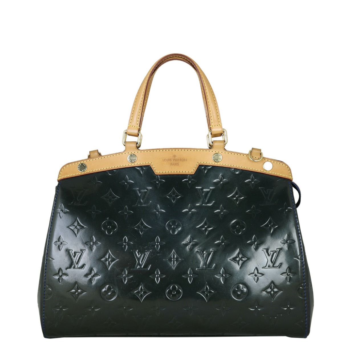 Louis Vuitton Brea MM Monogram Vernis Front