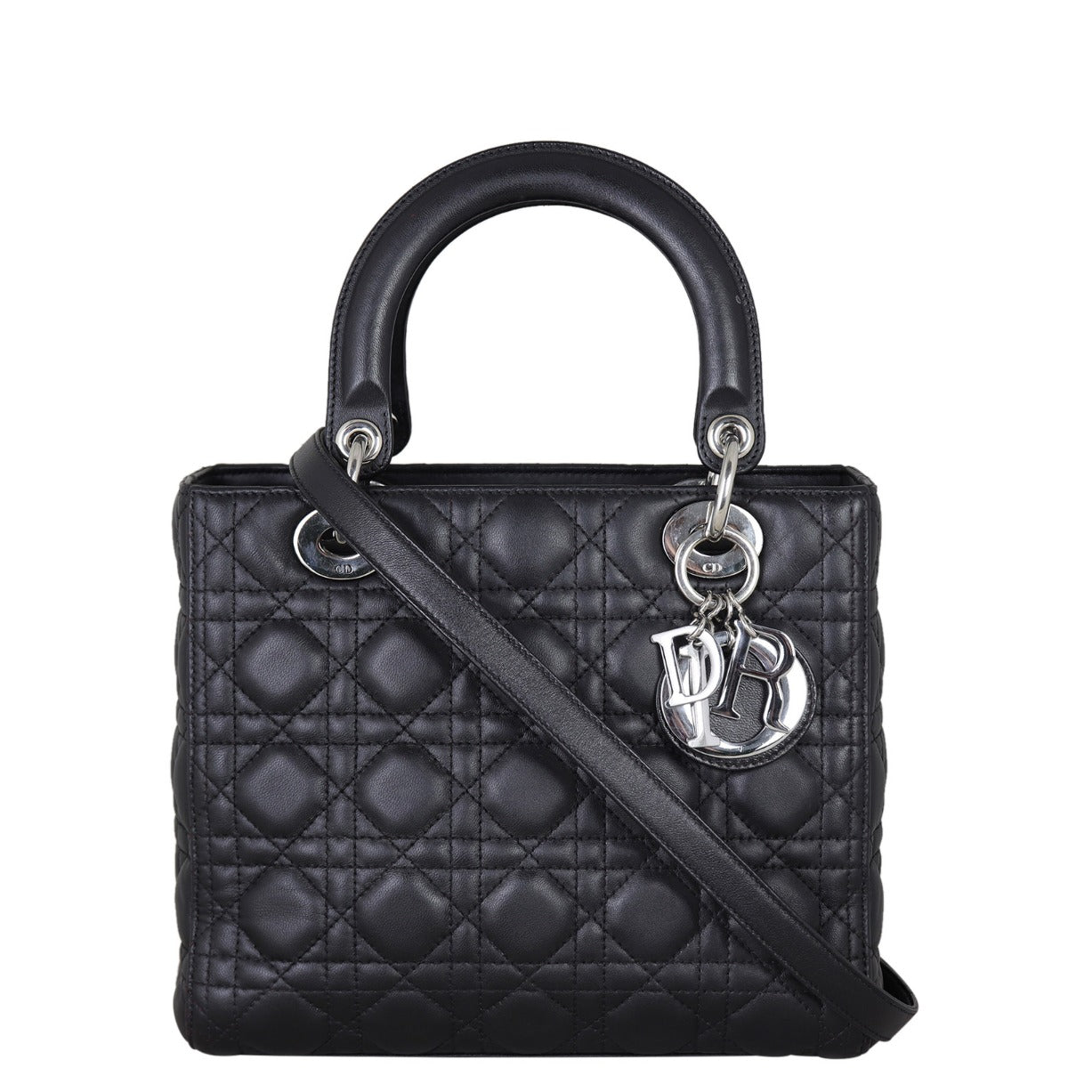 Dior Lady Dior Medium Front With Strap