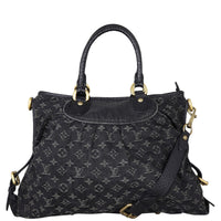 Louis Vuitton Cabby MM Denim Neo Front With Strap
