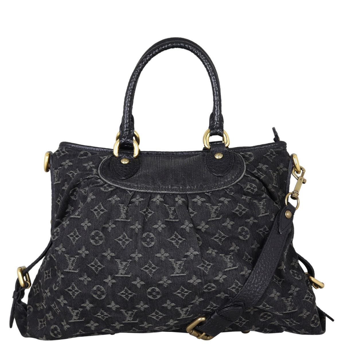 Louis Vuitton Cabby MM Denim Neo Front With Strap